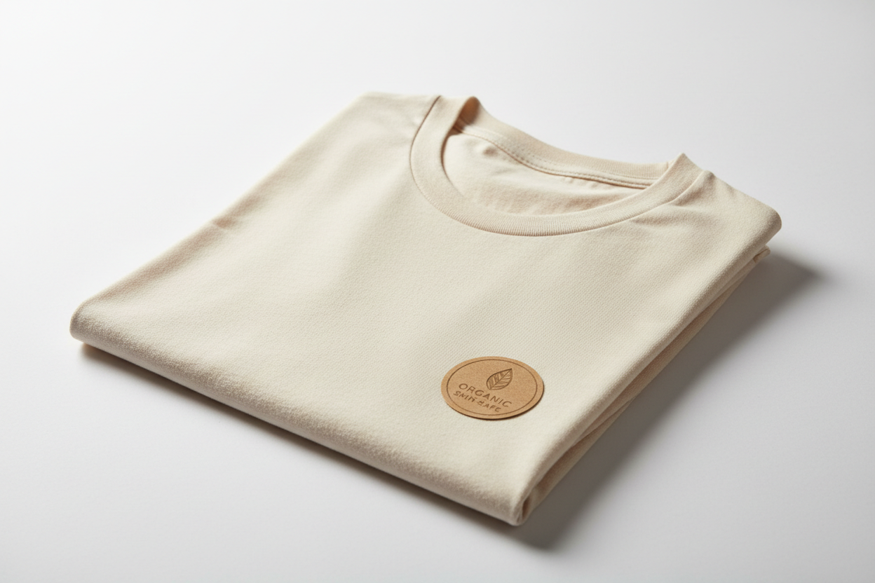 Eco-Friendly Organic Cotton T-Shirt (Sustainable | Soft | Skin-Safe)